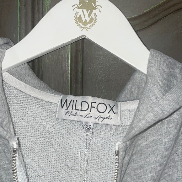 WILDFOX 💋🦊 Bridesmaid Regan gray NWT Hoodie only - Picture 12 of 15